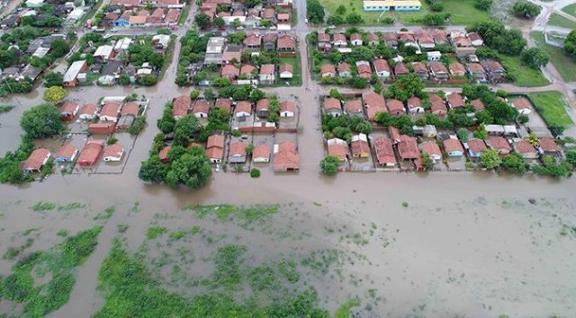 Terreno alagado